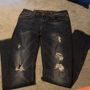 American eagle ripped jeans